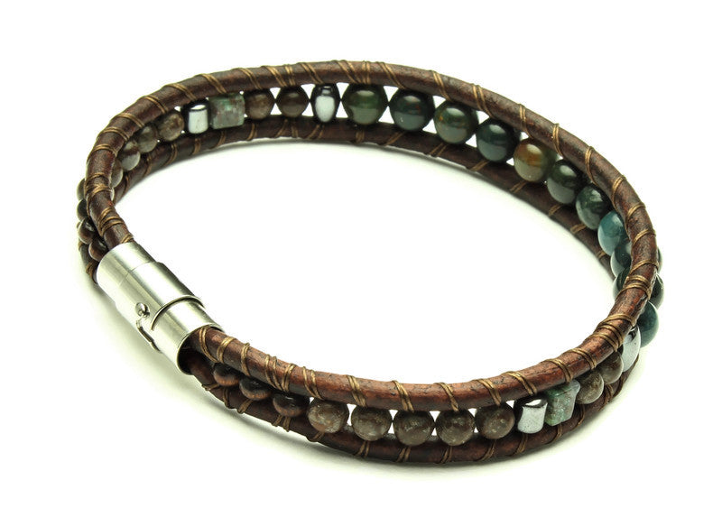 Mens Outdoorsman Bracelet - Woven Stone Co.