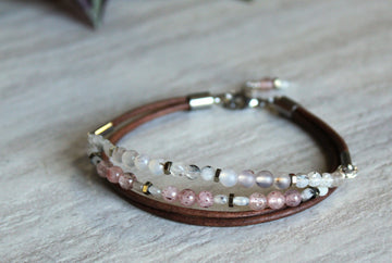 Cherry Blossom Multistrand Bracelet