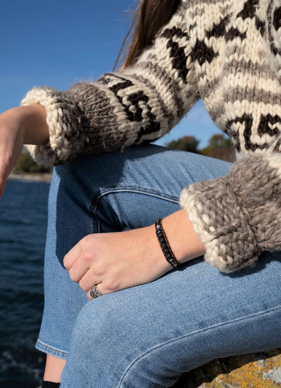 Lavender Quartz - Oil Diffuser Bracelet - Woven Stone Co.
